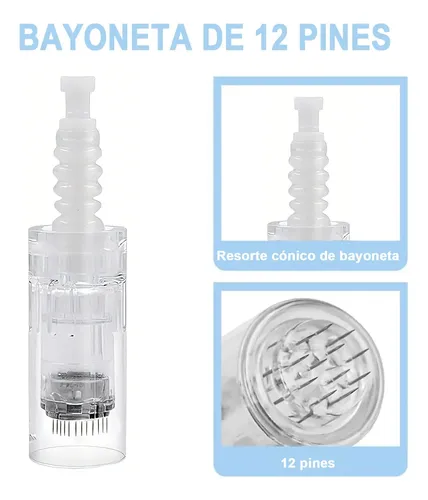 Cartucho 12 Pines para Dermapen | Genérico (10 pzas)
