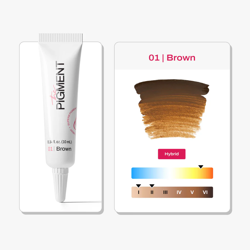 The Pigment – Microblading Brown 1 (10 ml) (B1)