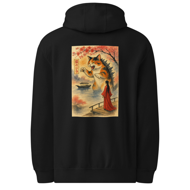 Kaiju Kitty | Cat-zilla Inspired Hoodie