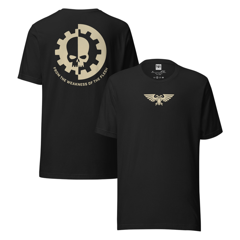 Adeptus Mechanicus | From the Weakness of the Flesh | Warhammer 40K Inspired Shirt