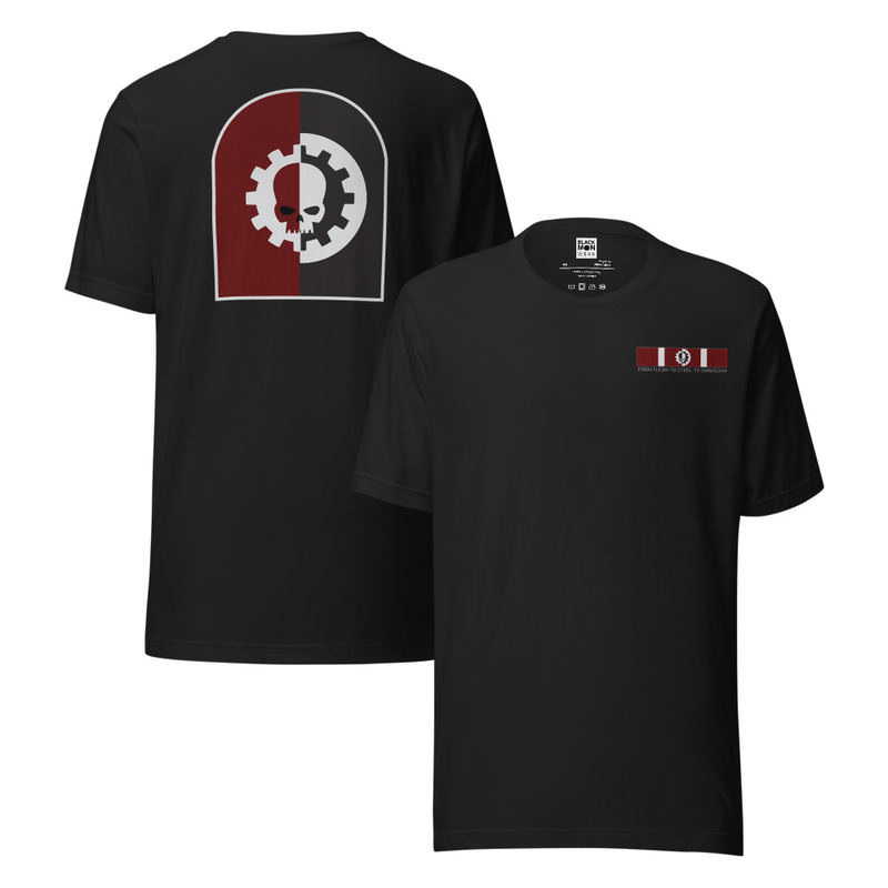 Adeptus Mechanicus Heraldry | From Flesh To Steel To Omnissiah | Warhammer Inspired Shirt