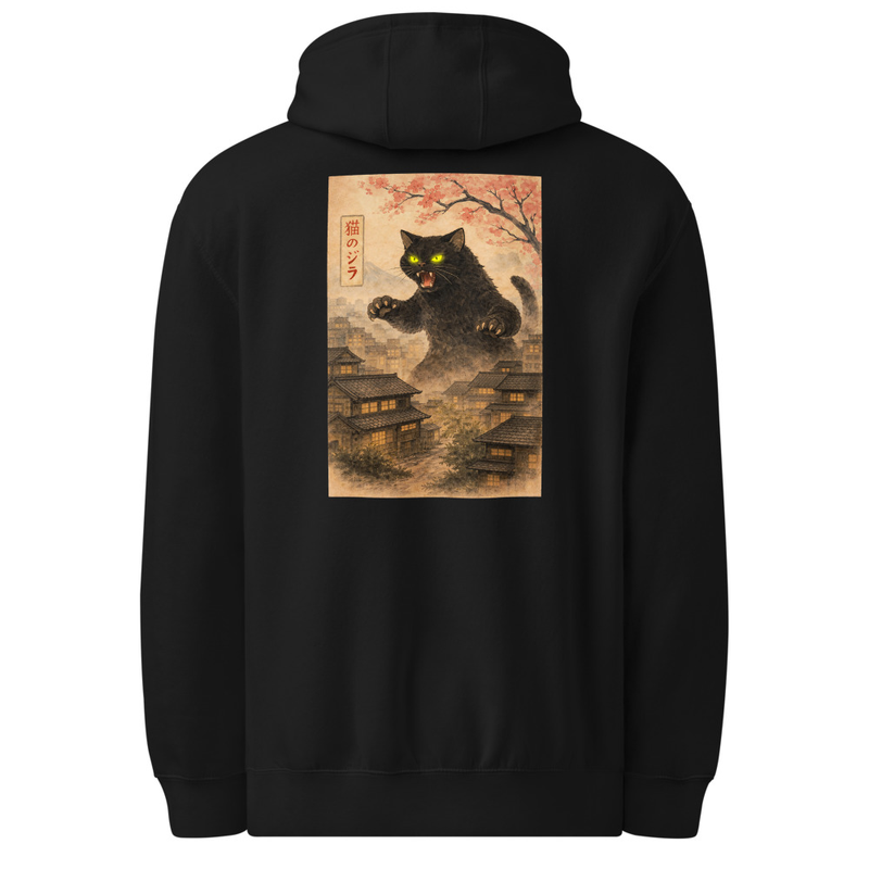 Kaiju Kitty | Cat-zilla Inspired Hoodie
