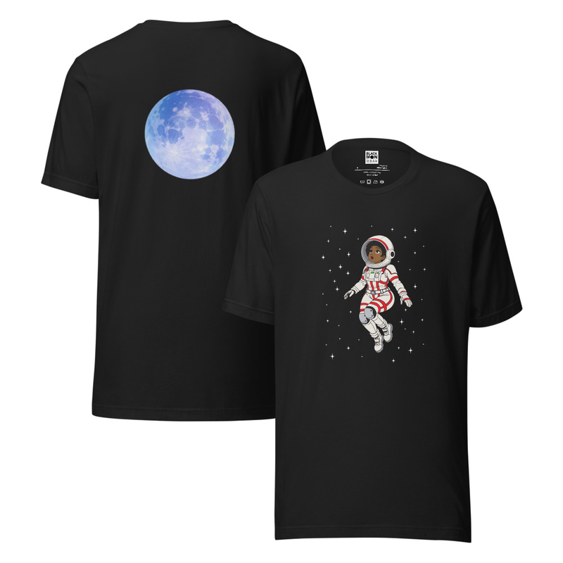 Dream Big Space Girl Original Illustration Shirt