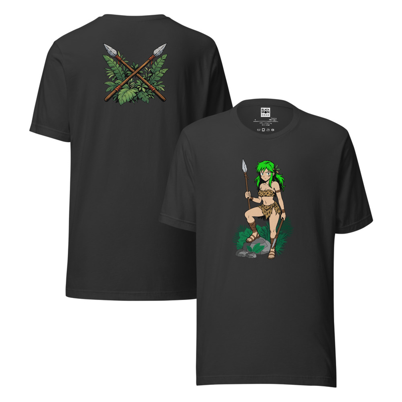 Jungle Warrior Girl Original Illuration Shirt