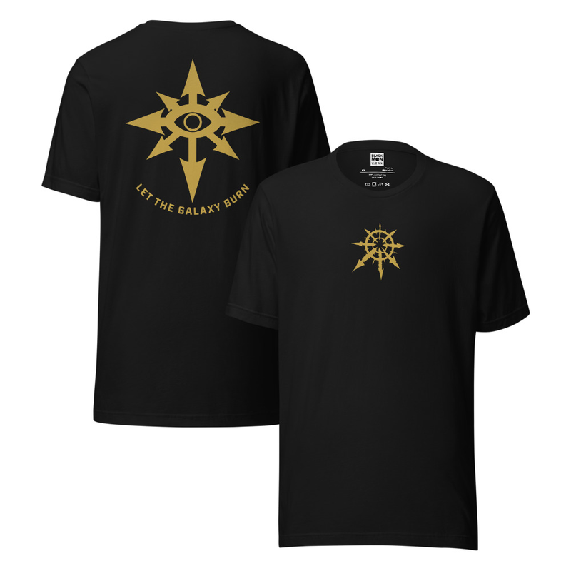 Chaos Black Legion | Let the Galaxy Burn | Warhammer 40K Inspired Shirt
