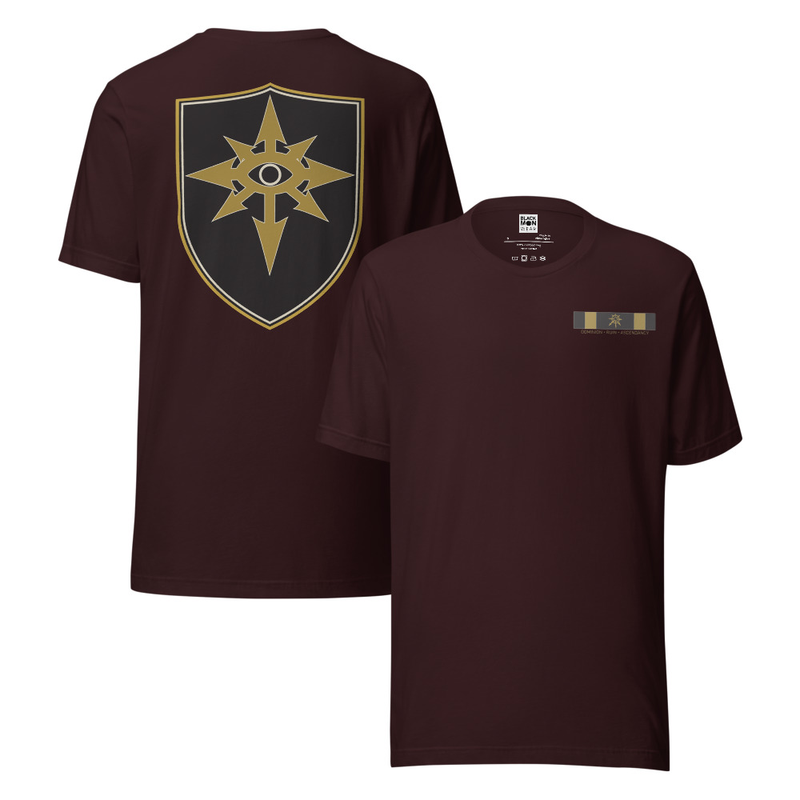 Black Legion Chaos Heraldry | Dominion Ruin Ascendancy | Warhammer Inspired Shirt