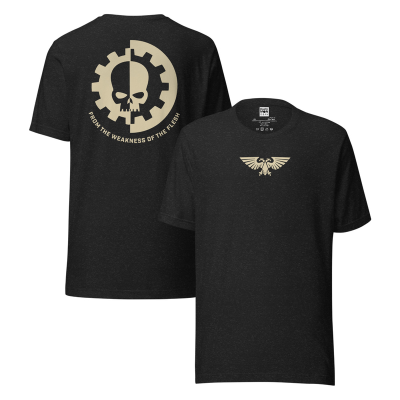 Adeptus Mechanicus | From the Weakness of the Flesh | Warhammer 40K Inspired Shirt
