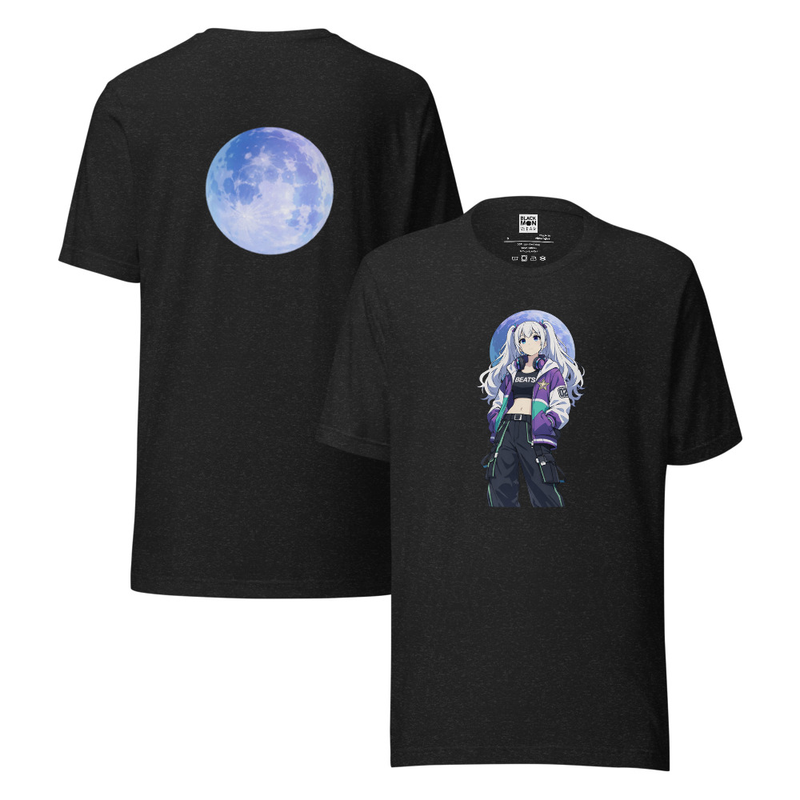 Anime Moon Girl Otiginal Illustration Shirt