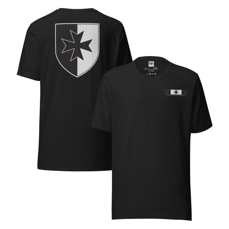 Black Templars Heraldry | No Pity Noi Fear No Retreat | Warhammer Inspired Shirt