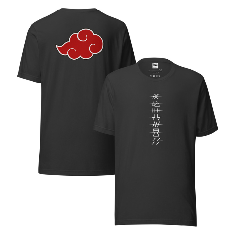 Akatsuki Village List | Village of the Bloody Mist | Kirigakure | Naruto Inspired Shirt