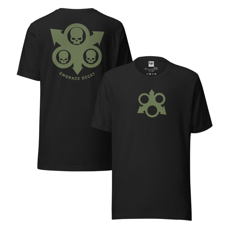 Chaos Death Gurad Nurgle Shirt | Embrace Decay | Warhammer 40K Inspired Shirt