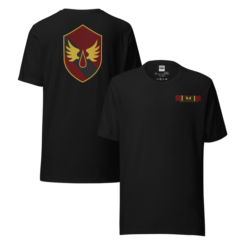 Blood Angels Heraldry Shirt | Honor Sacrifice Resolve | Warhammer Inspired Shirt