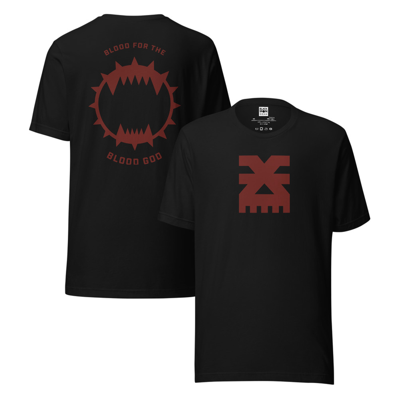 Chaos World Eaters Khorne Shirt | Blood for the Blood God | Warhammer 40K Inspired Shirt