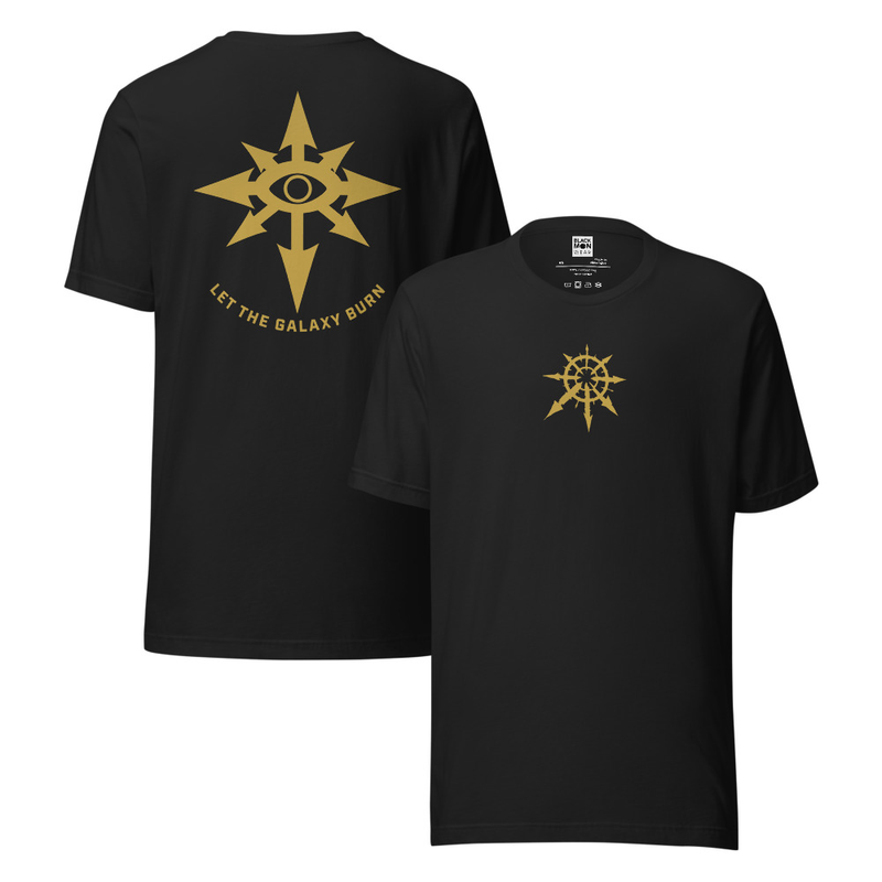 Chaos Black Legion | Let the Galaxy Burn | Warhammer 40K Inspired Shirt