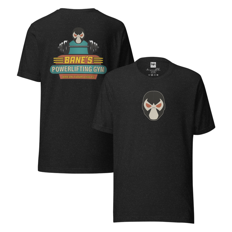 Bane's Powerlifting Gym | DC Comics Inspired Shirt