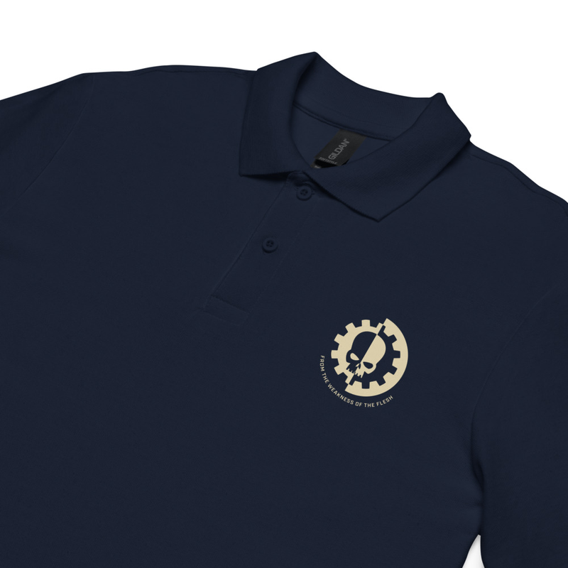 Adeptus Mechanicus | From the Weakness of the Flesh | Warhammer 40K Inspired Polo