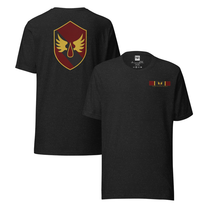Blood Angels Heraldry Shirt | Honor Sacrifice Resolve | Warhammer Inspired Shirt