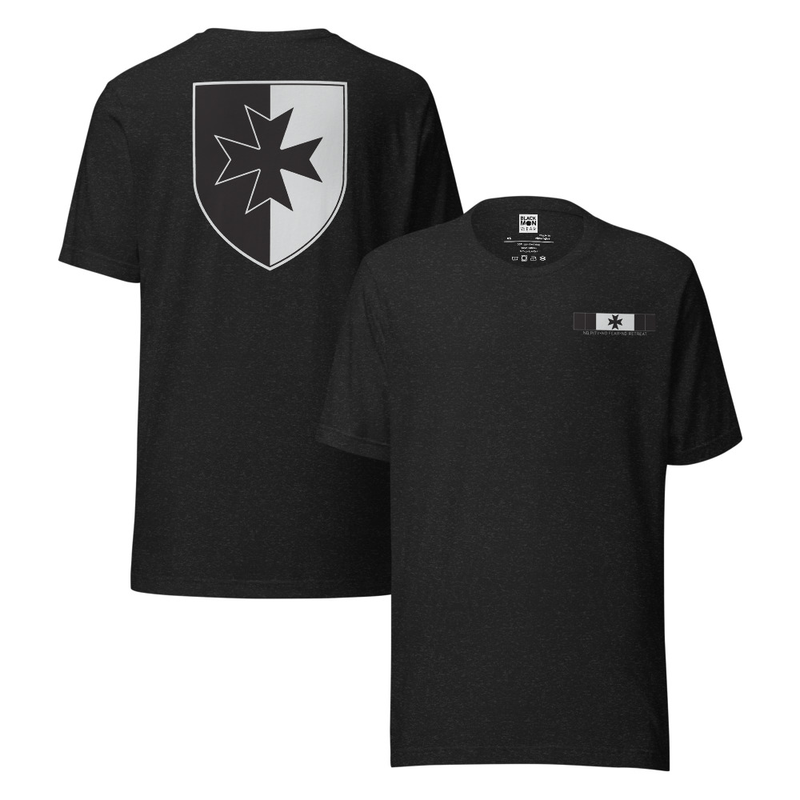 Black Templars Heraldry | No Pity Noi Fear No Retreat | Warhammer Inspired Shirt