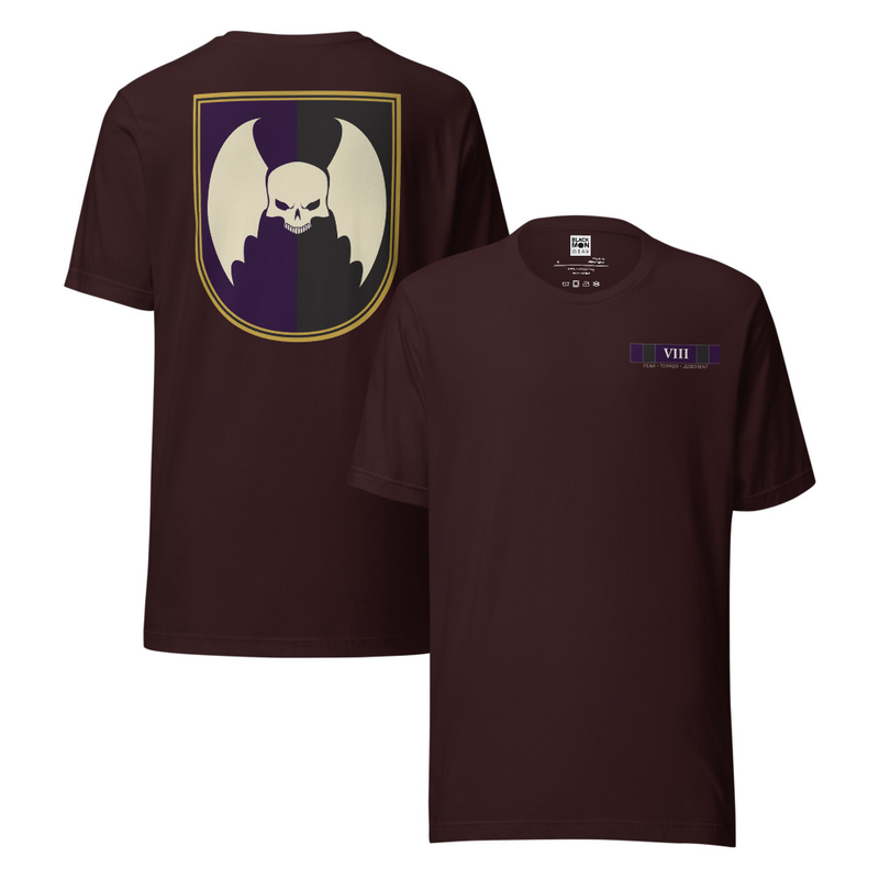 Chaos Night Lords Heraldry | VIII Legion | Fear Terror Judgement |Warhammer Inspired Shirt