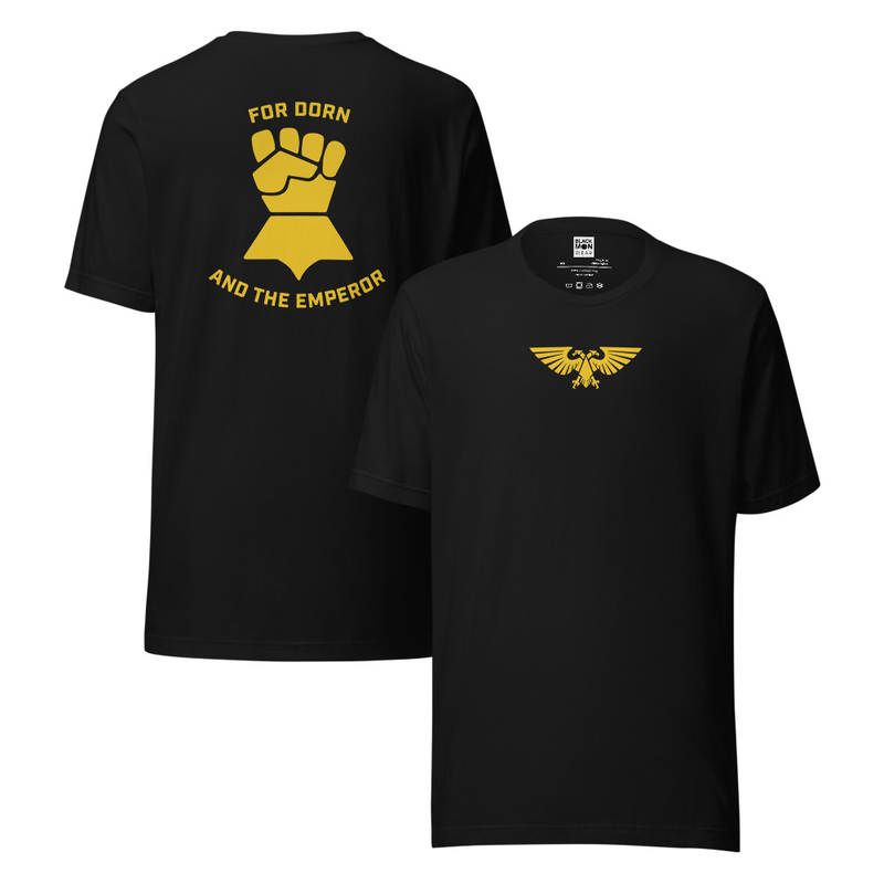 Imperial Fists | For Dorn and the Emperor | Warhammer Inspired Shirt