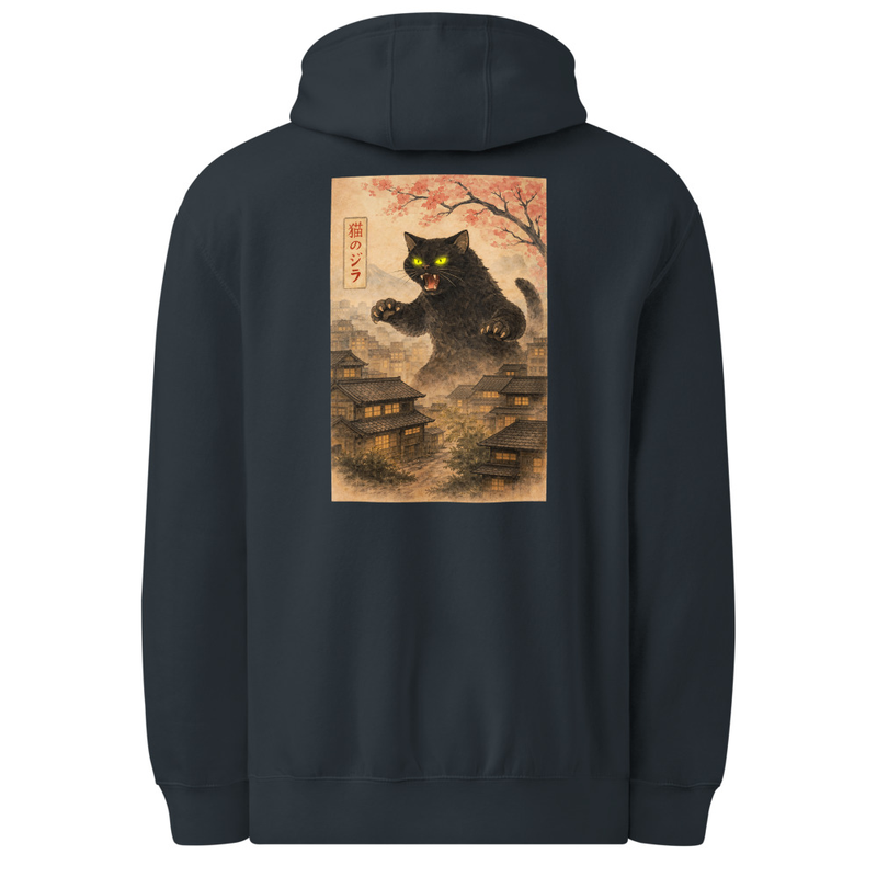 Kaiju Kitty | Cat-zilla Inspired Hoodie