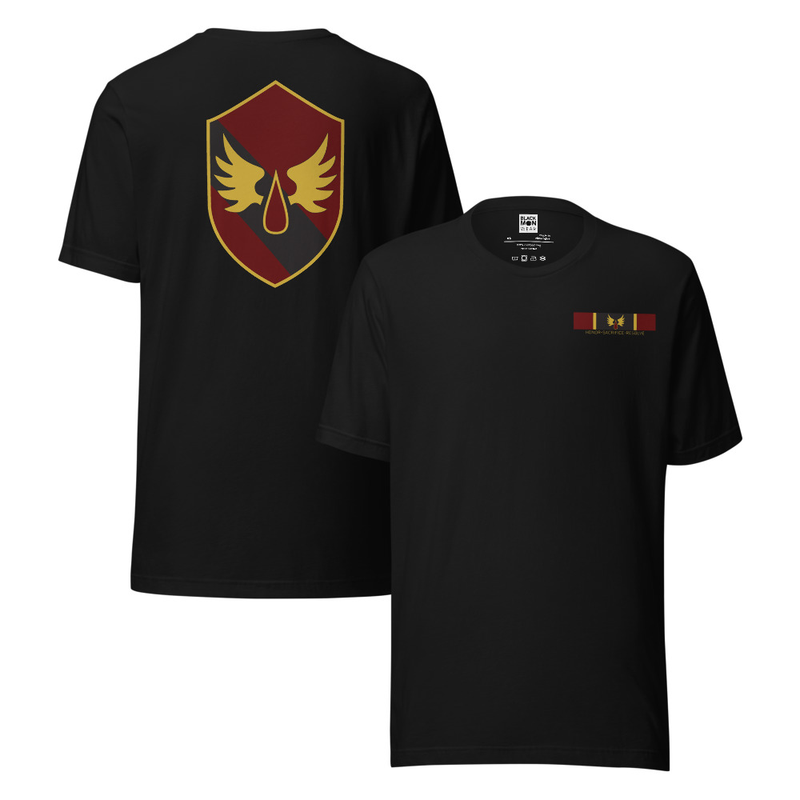 Blood Angels Heraldry | Honor Sacrifice Resolve | Warhammer Inspired Shirt