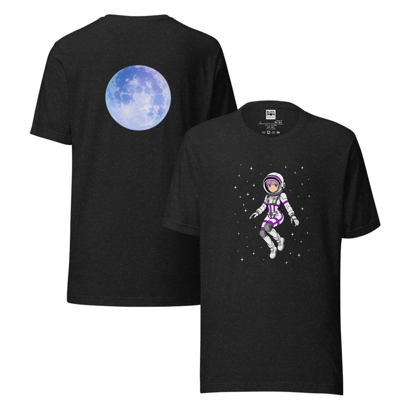 Dream Big Space Girl Original Illustration Shirt.