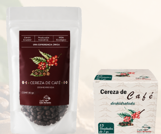 Cereza de café deshidratada