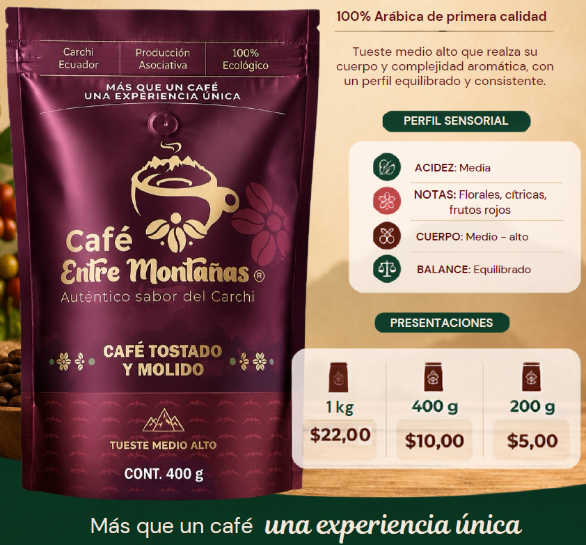 Café Entre Montañas 400g