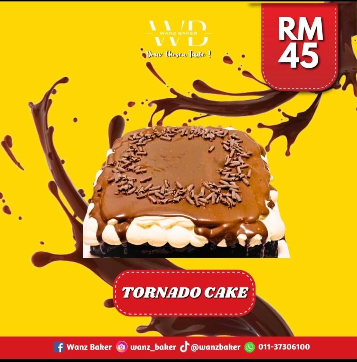Tornado Cake (8 inch)