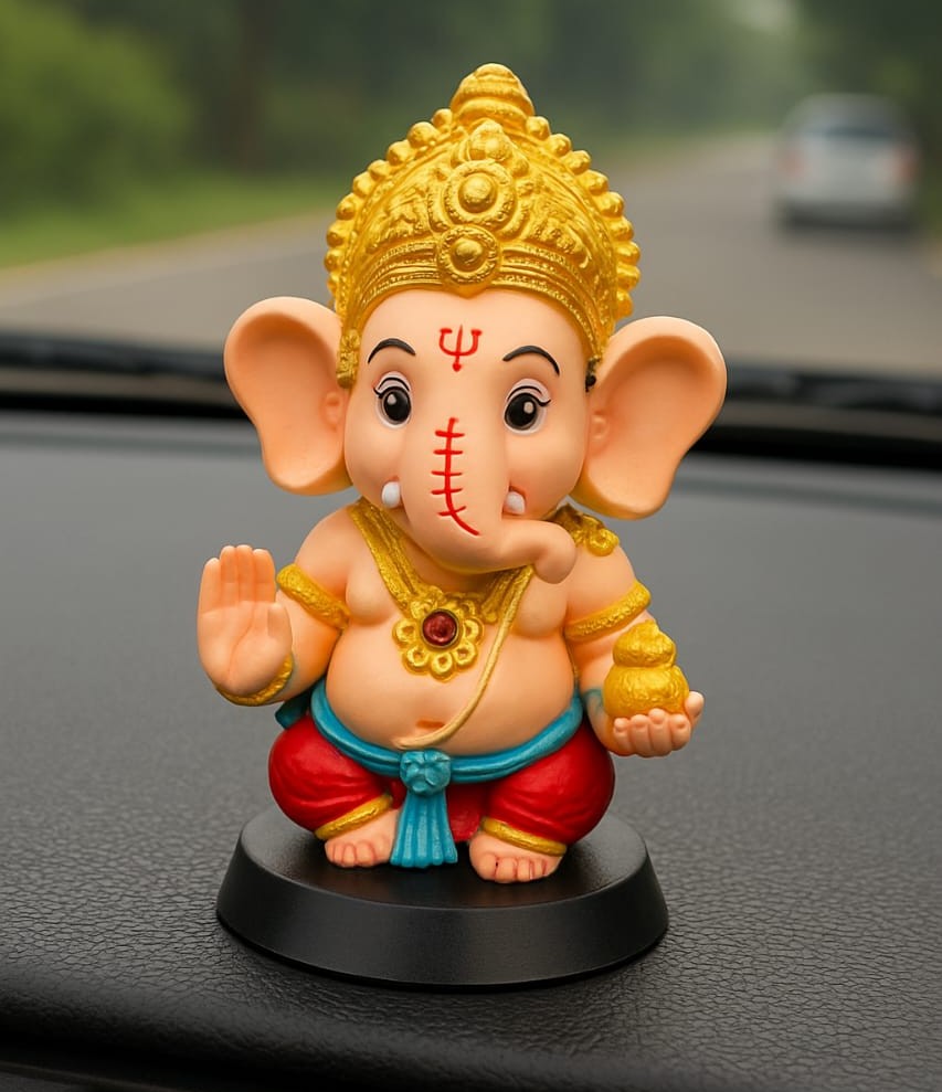 Ganesh Car Dashboard Idol