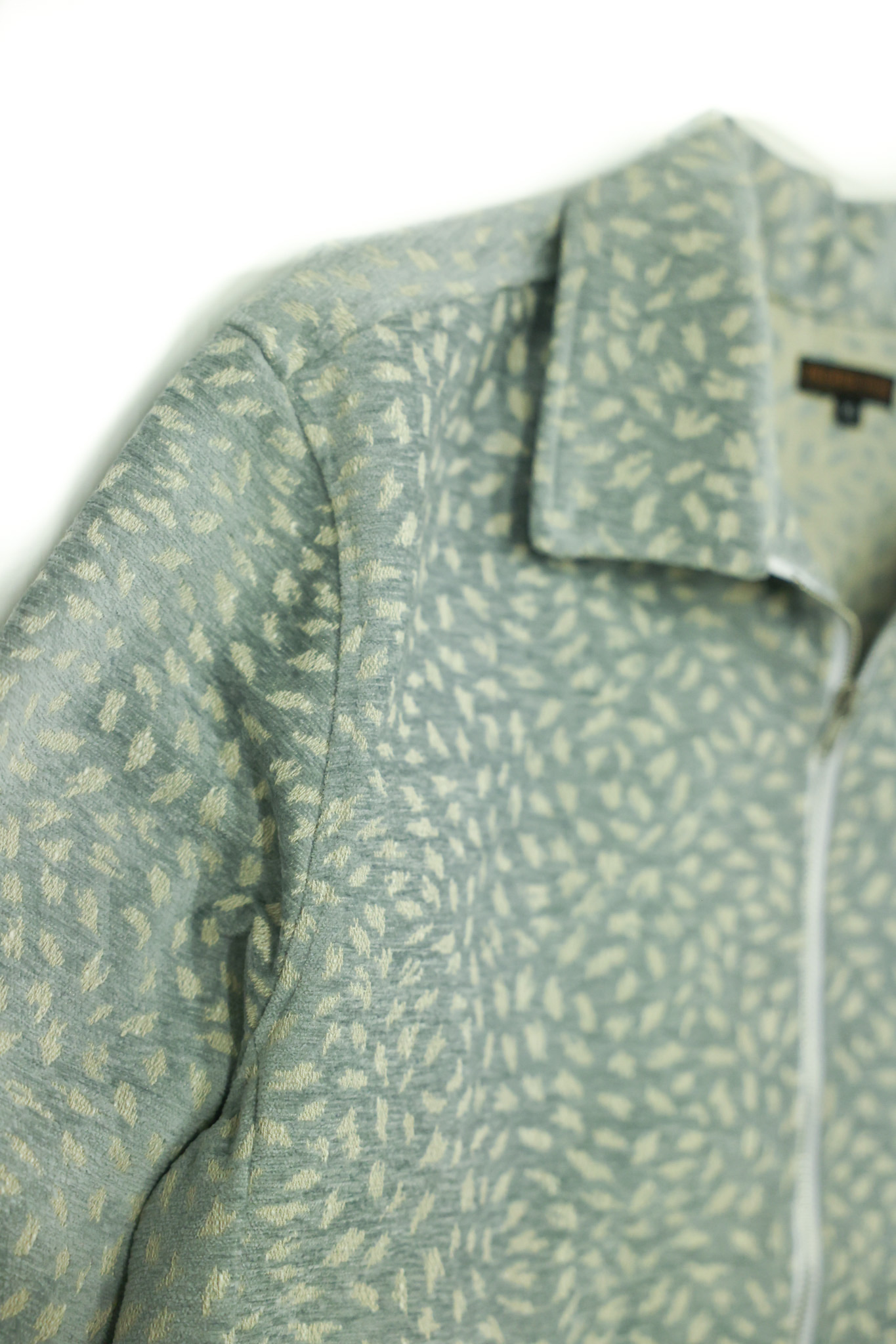 Light Blue Soft Plush Textured Jacket