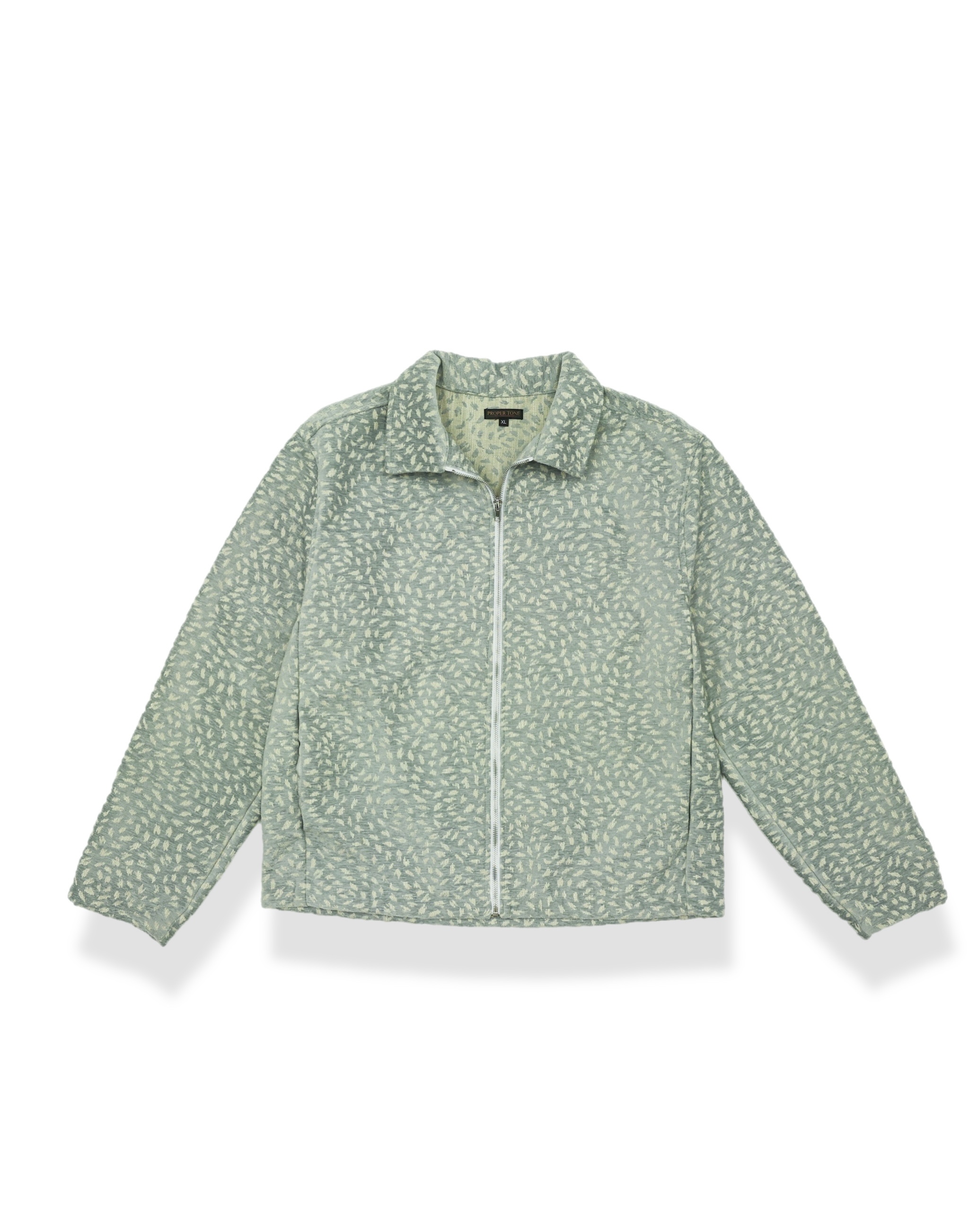 Light Blue Soft Plush Textured Jacket