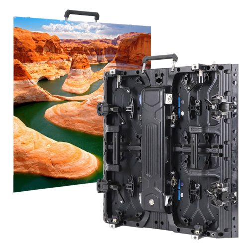 EA500H8V Pantalla LED de alquiler en ángulo recto de 500 × 500