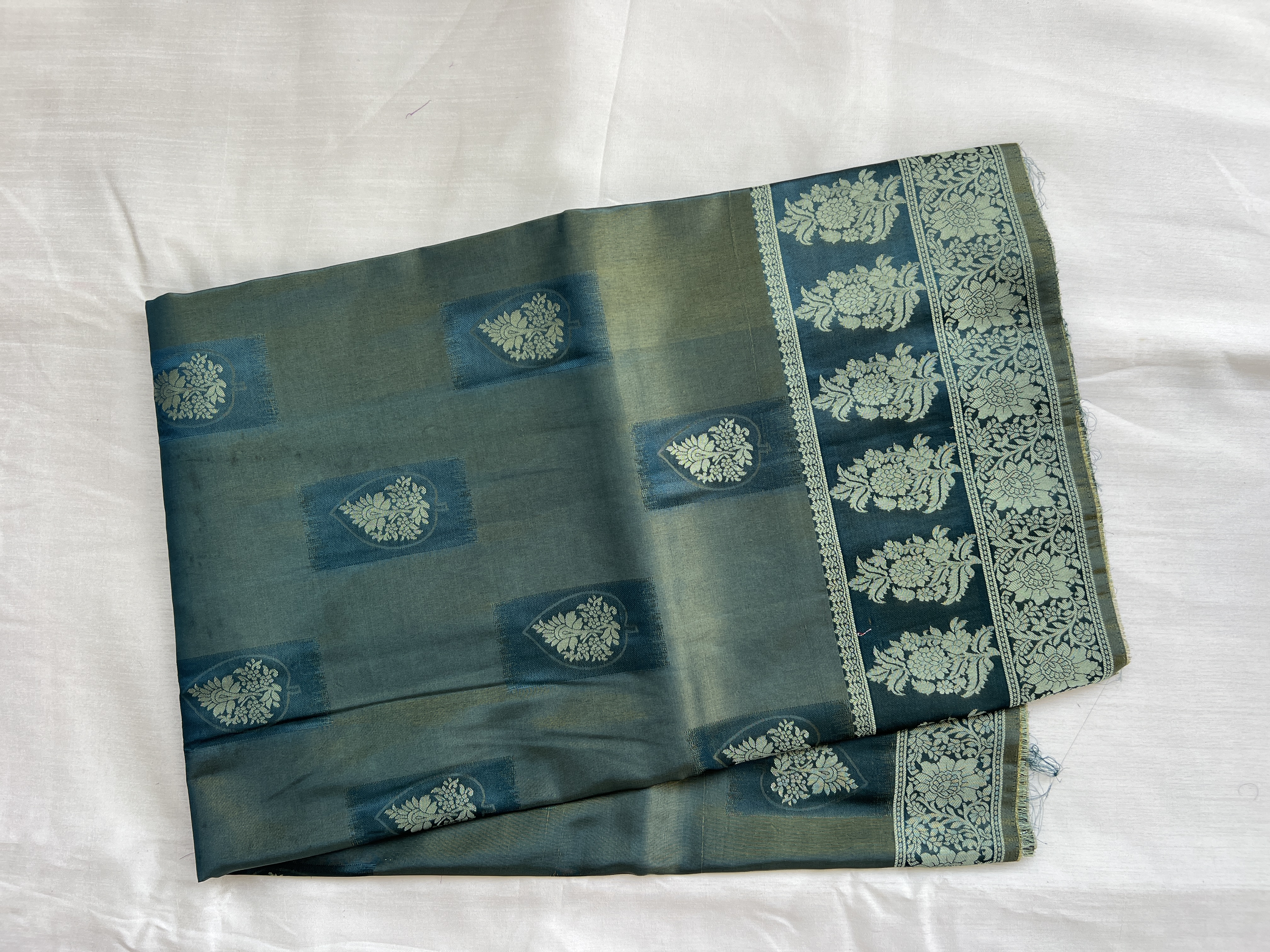Purple Silk Saree