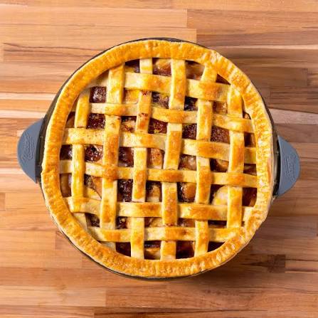 Pie de manzana.