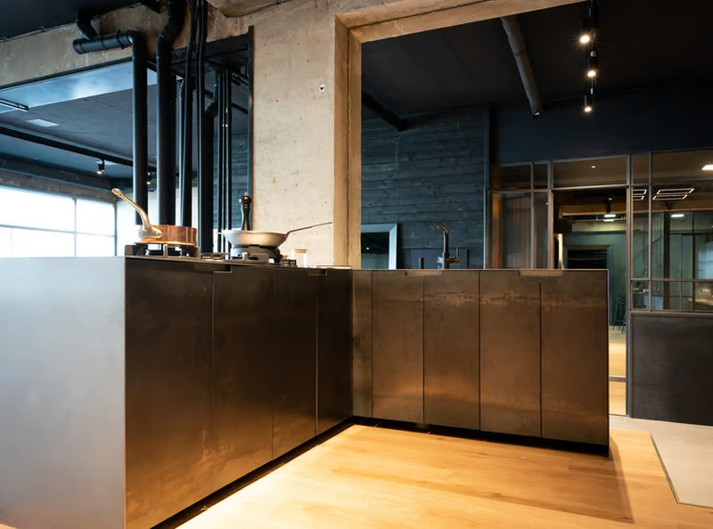 Plan de travail inox sur mesure
