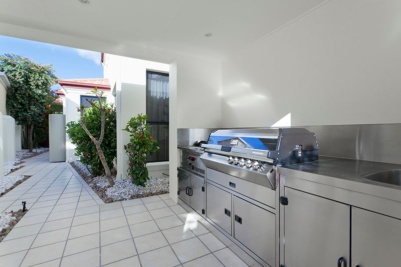 Cuisine extérieure inox sur mesure