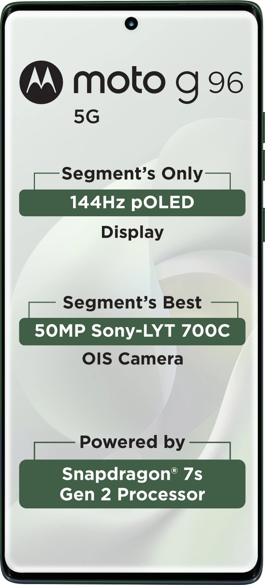MOTOOLA G9R6 5G (Pantone Greener Pastures, 128 GB) (8 GB RAM)