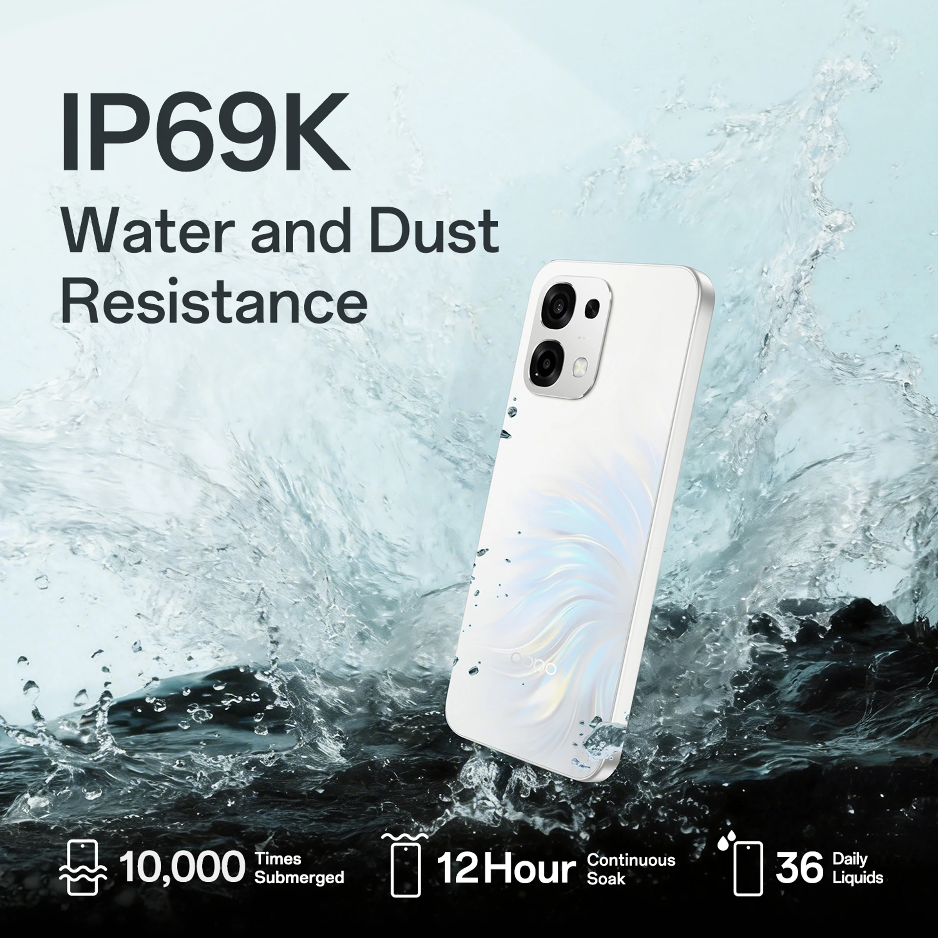 OPPO F33 5G (Pearl White, 128 GB) (8 GB RAM)