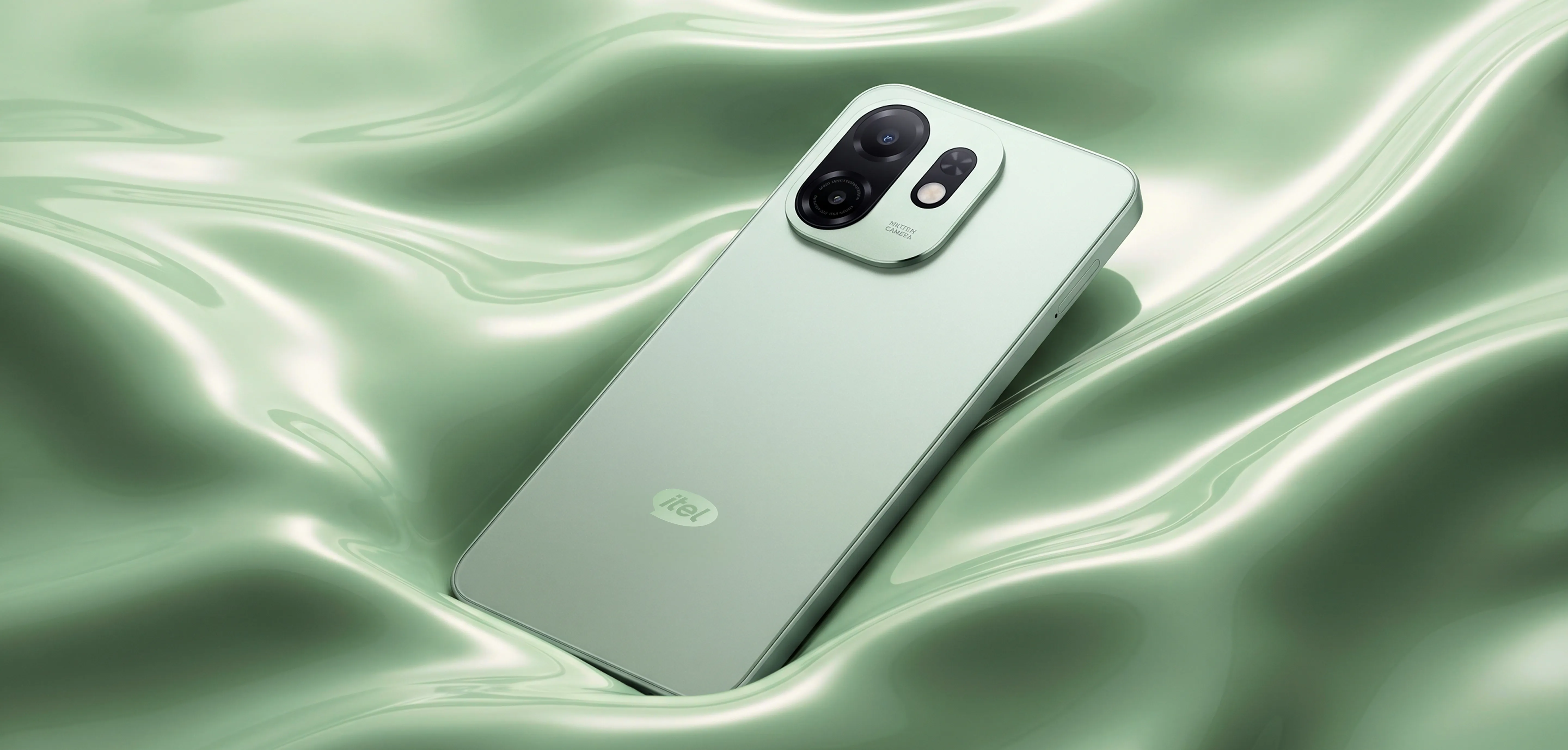 Itel A100 (Silk green, 64GB)  (8GB RAM)