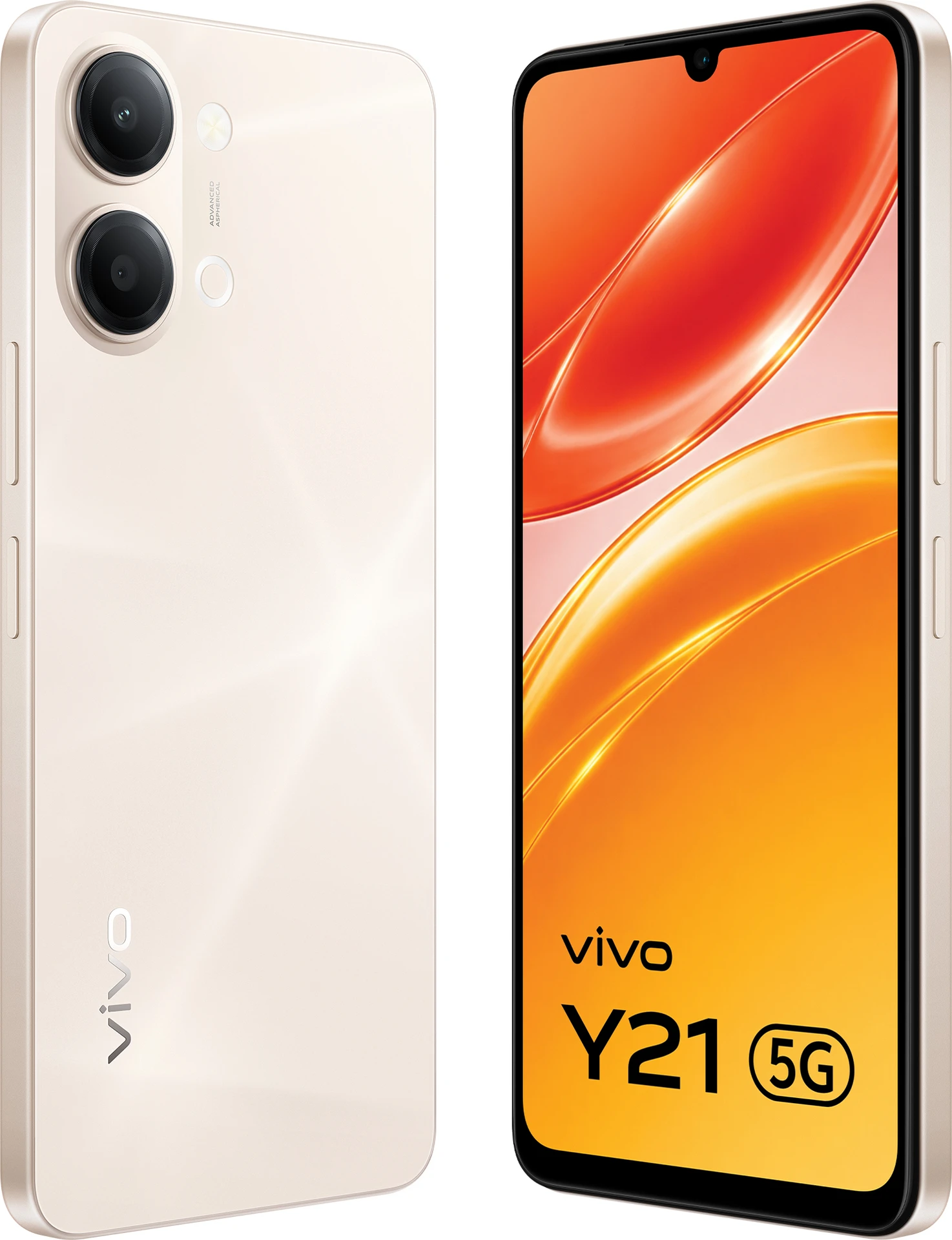 vivo Y21 5G (CHAMPAGNE GOLD, 128 GB) (6 GB RAM)