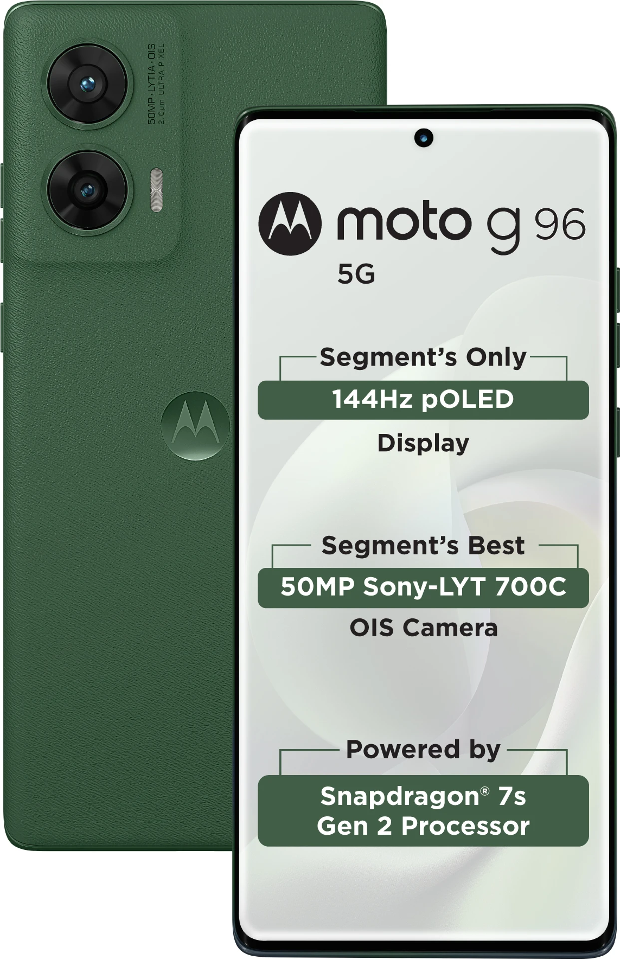 MOTOOLA G9R6 5G (Pantone Greener Pastures, 128 GB) (8 GB RAM)