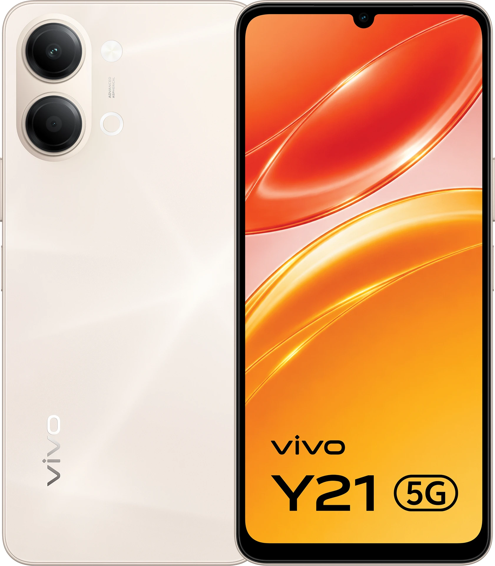 vivo Y21 5G (CHAMPAGNE GOLD, 128 GB) (6 GB RAM)