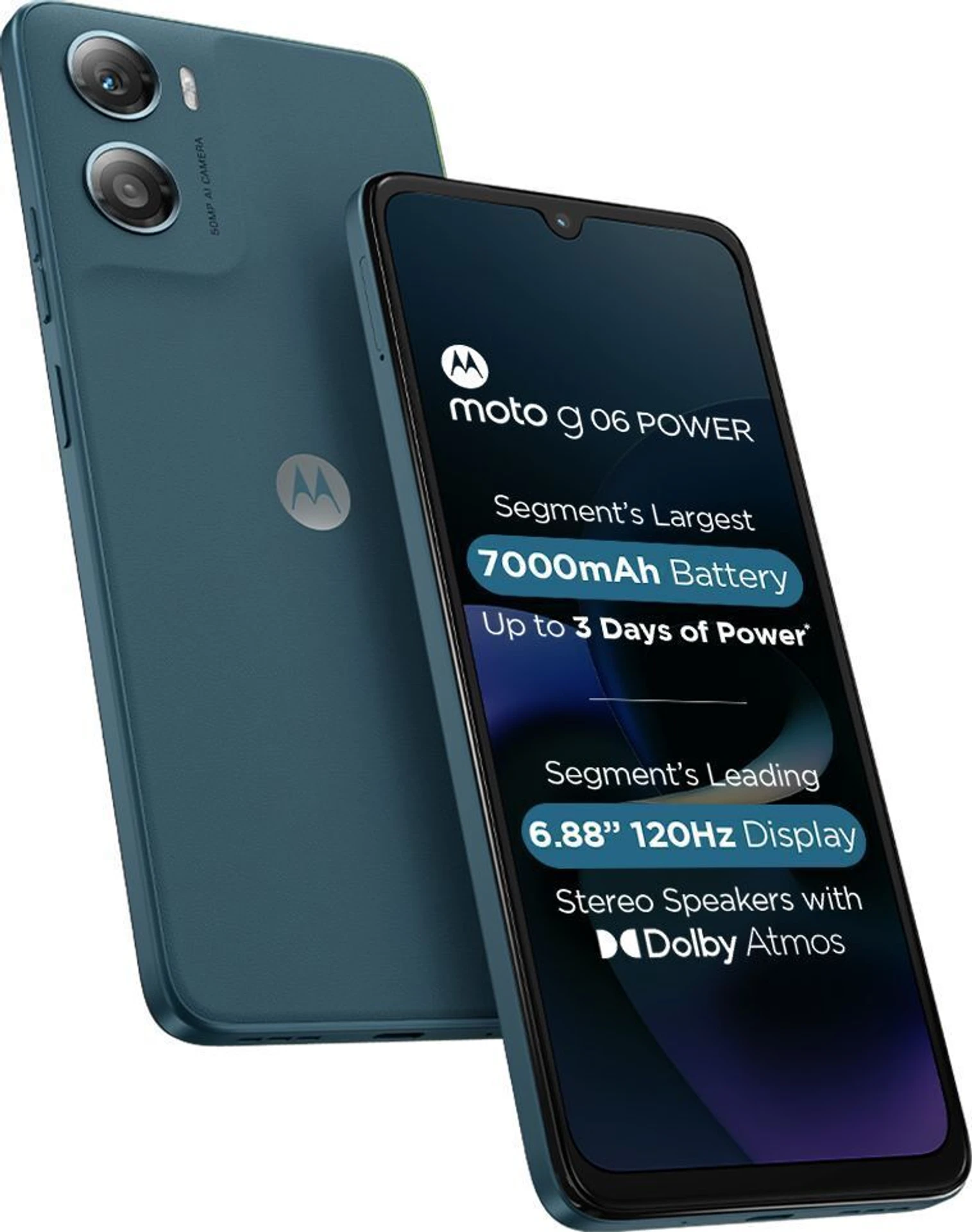 MOTOROLA g06 power (Pantone tapestry, 64 GB) (4 GB RAM)