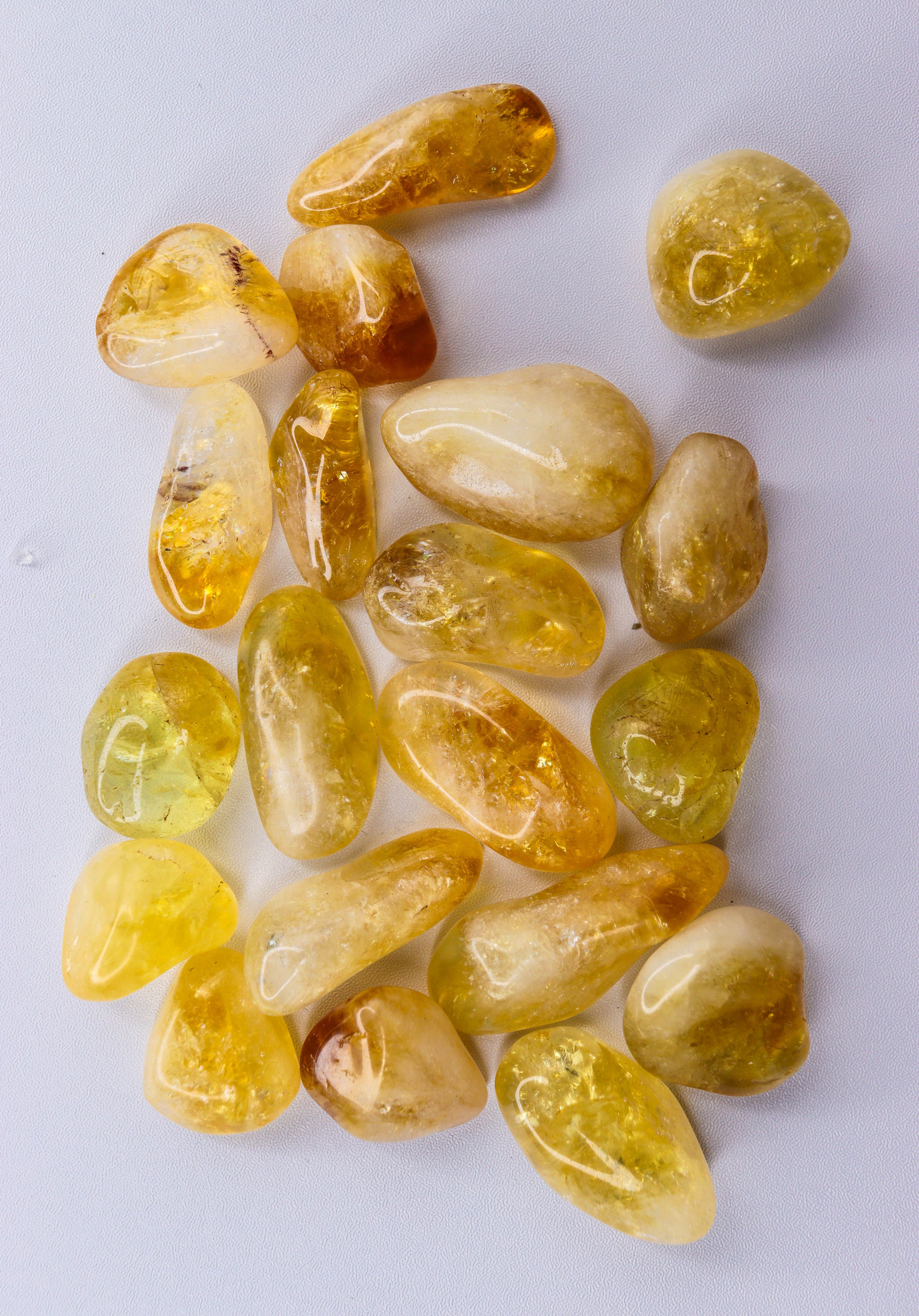 Polished Citrine Gemstones