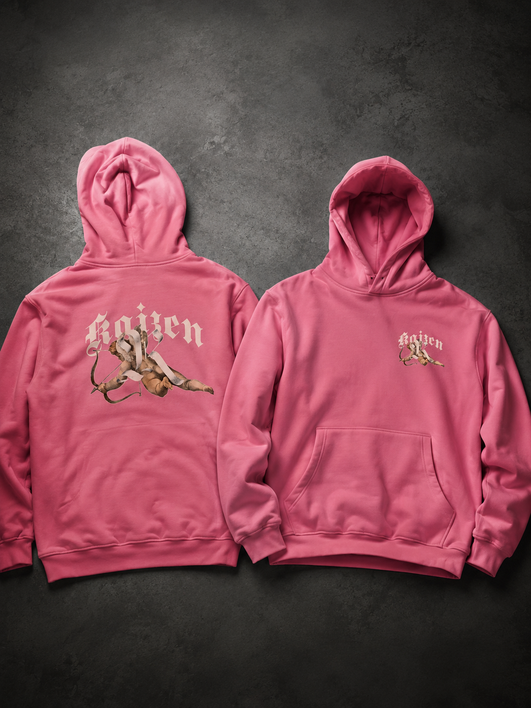 Kaizen Pink Hoodie
