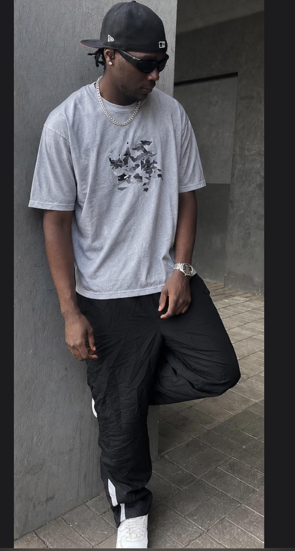 Grey Camo Tee