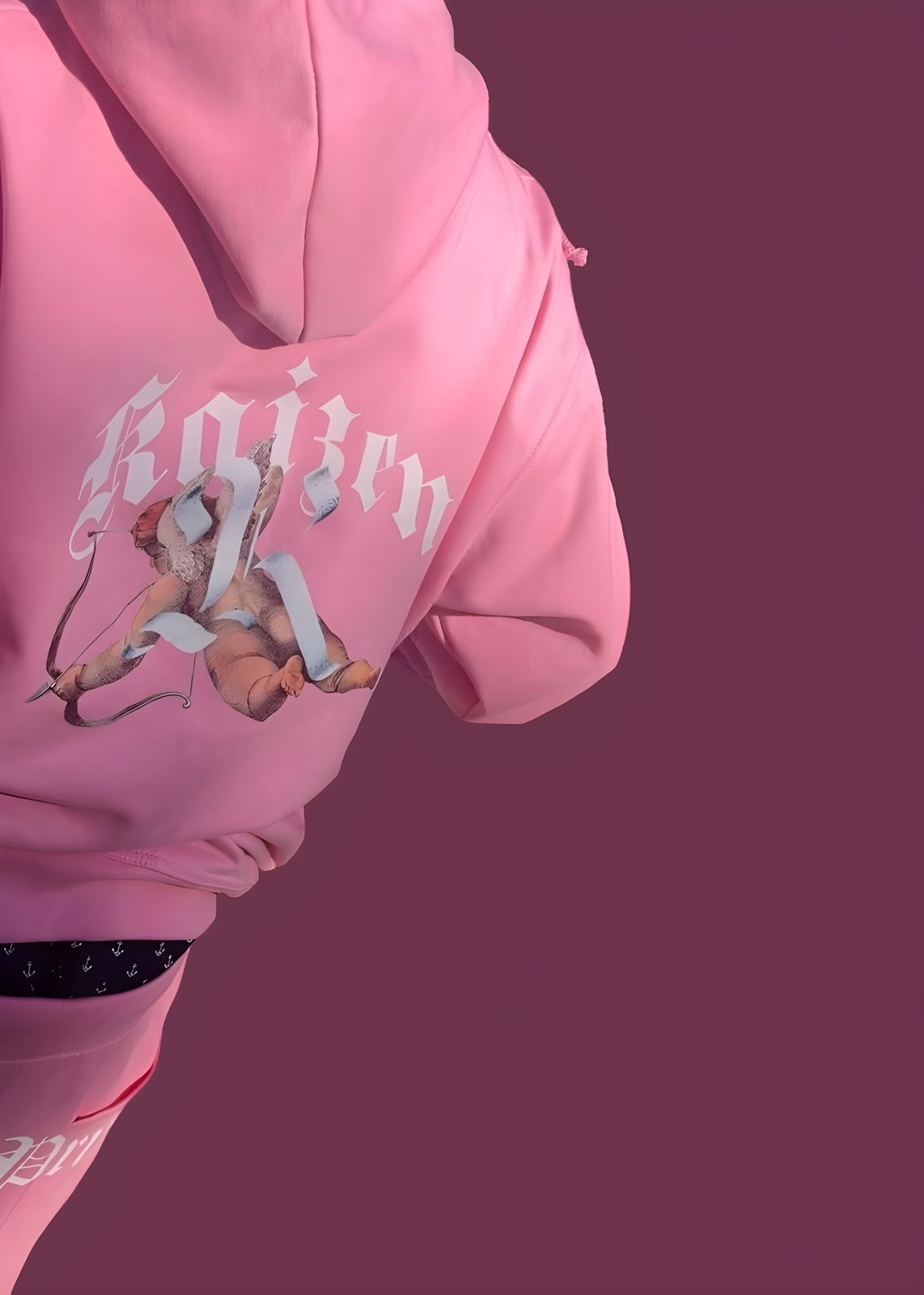 Kaizen Pink Hoodie