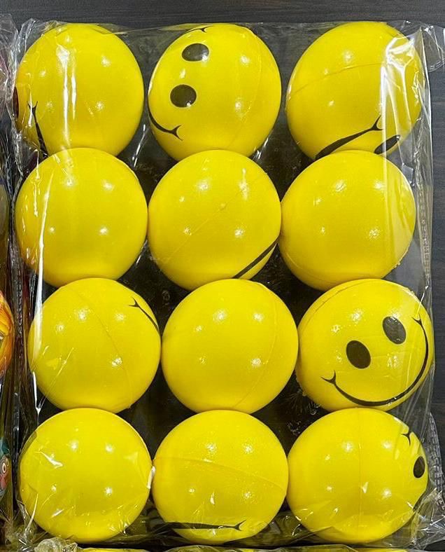 Smiley Face Stress Balls Pack